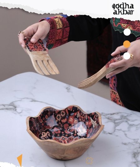  جاط سلطة مع معالق تقديم (AFGANI 10)