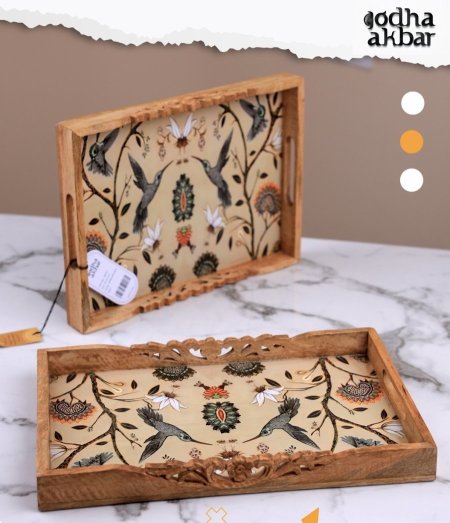  طقم صواني خشبي(HODU 22)