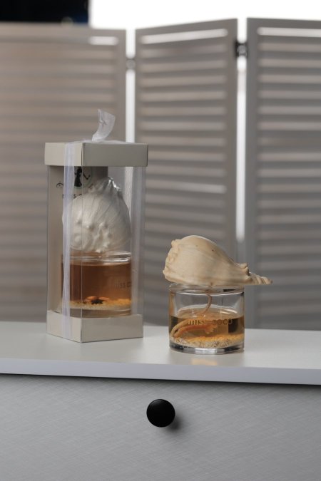 معطر مع صدفة